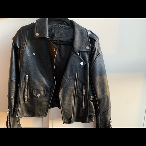 BlankNYC Faux Leather Jacket, Size Small - Picture 2 of 3